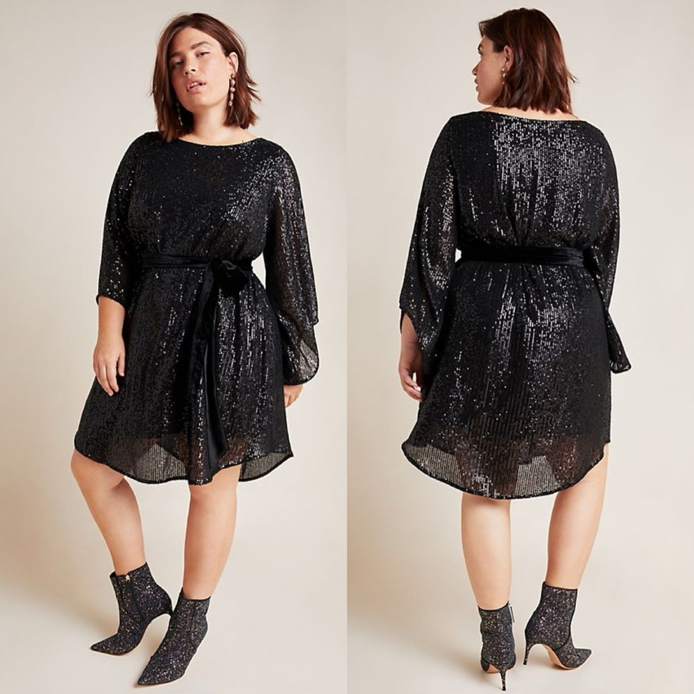 Anthropologie Starling Sequined Tunic NEW